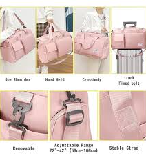 MALETA VIAJERA PLEGABLE ALARGADA